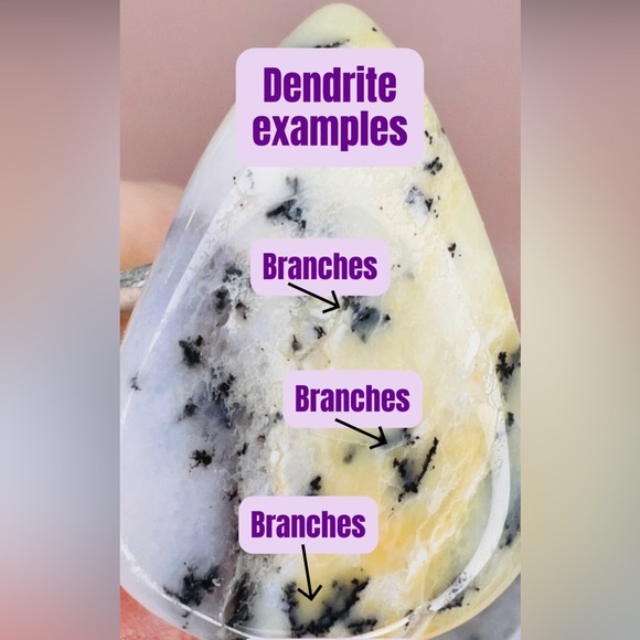 Dendritic Opal Ring, Handmade by Wandering Bunny LLC - Picture 6 of 12